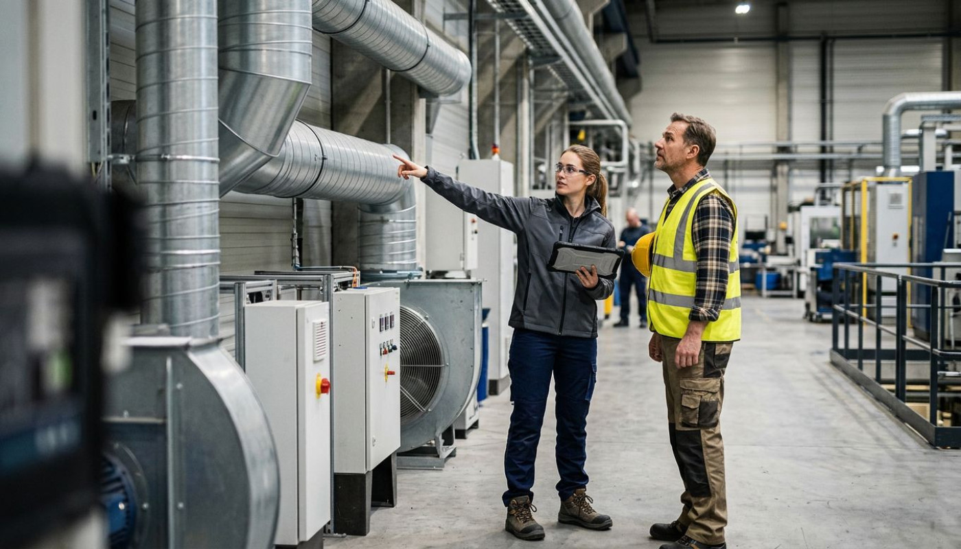 Optimisation des systèmes de ventilation dans l'industrie : enjeux et solutions